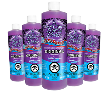 Purple Power Glass Cleaner Ultra+ Instant Formula Shaking Solution 16oz