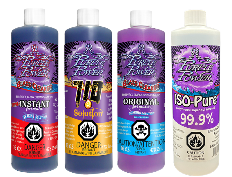 Dealers Purple Power Glass Cleaner